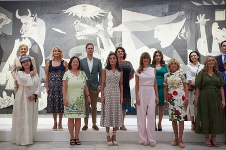 Queen Letizia Hosts Meeting with First Ladies During NATO Summit, Segovia, Spain - 29 Jun 2022