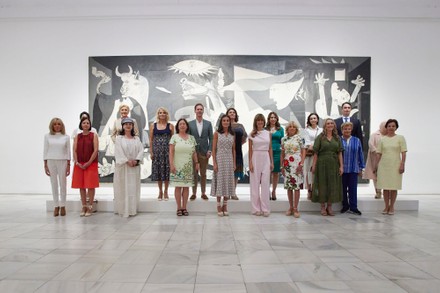 Queen Letizia Hosts Meeting with First Ladies During NATO Summit, Segovia, Spain - 29 Jun 2022