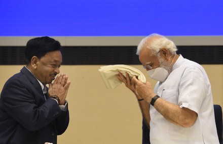 Prime Minister Narendra Modi Union Msme Editorial Stock Photo - Stock ...
