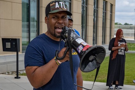 Georgia Naacp President Gerald Griggs Activist Editorial Stock Photo ...