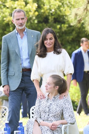 Spanish Royals visit Palauet Albeniz, Barcelona, Spain - 04 Jul 2022