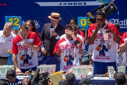 Nathan's Famous Fourth of July Hot Dog Eating contest, New York, USA - 04 Jul 2022