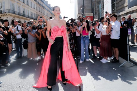 Schiaparelli show, Arrivals, Haute Couture Fashion Week, Paris, France - 04 Jul 2022