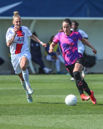 Cathy Couturier Soyaux Sara Dabritz Psg Editorial Stock Photo Stock