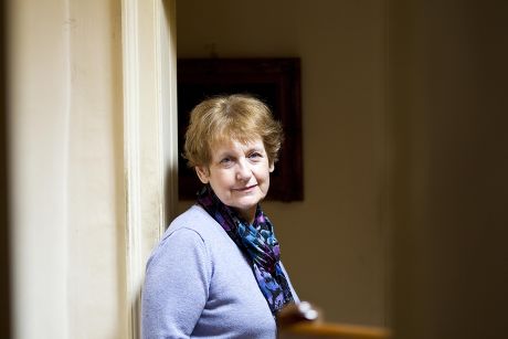 Wendy Cope at home in Winchester, Hampshire, Britain - 25 Feb 2011
