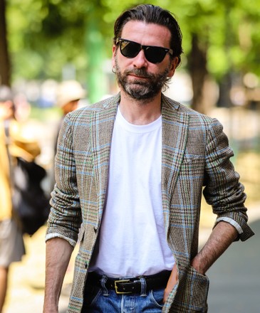 Street style, Milan Fashion Week Men's, Italy - 18 Jun 2022