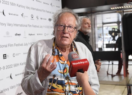 Actor Geoffrey Rush on the Thermal Hotel red carpet within Karlovy Vary Film Festival, -, Karlovy Vary, Czech Republic - 06 Jul 2022