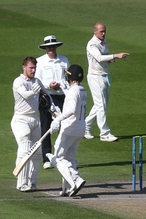 Tom Alsop Celebrates Scoring Hundred Sussex Editorial Stock Photo ...