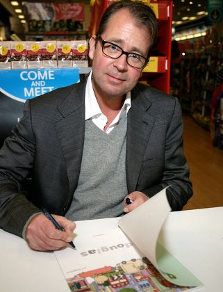 G N Hargreaves at WHSmith to promote his book 'Douglas', Reading, Britain - 01 Apr 2011