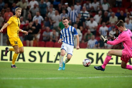 Kf Tirana team during the first round of UEFA Champions League 2022-2023,  football match between