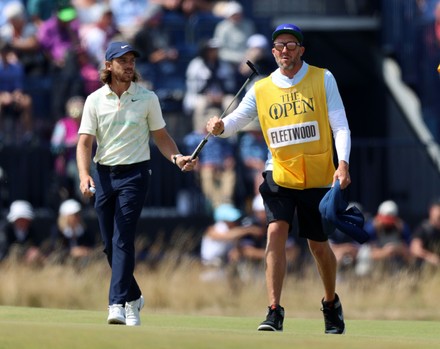Tommy Fleetwood Eng His Caddie Ian Editorial Stock Photo - Stock Image ...