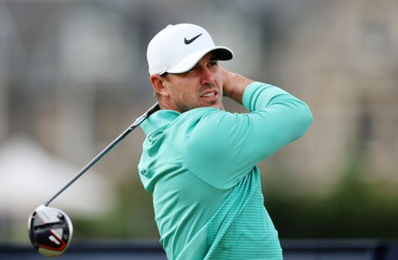 Us Golfer Brooks Koepka Action During Editorial Stock Photo - Stock ...