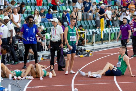 Mixed 4x400m Relay Final Irelands Sophie Editorial Stock Photo - Stock ...