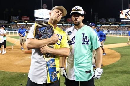 Bunny's Network on X: Bad Bunny y Bryan Cranston ayer en el MLB All Star  Celebrity Game. 🏟️  / X