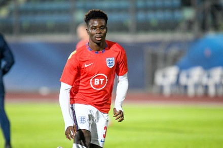 Englands Bukayo Saka Portrait Editorial Stock Photo - Stock Image ...