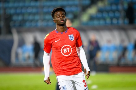 Englands Bukayo Saka Portrait Editorial Stock Photo - Stock Image ...