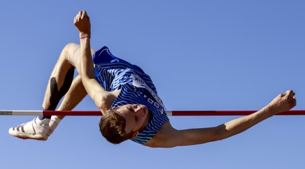 Shelby Mcewen Us Competes Mens High Editorial Stock Photo - Stock Image ...