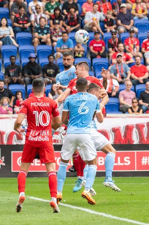 Harrison, New Jersey, USA. 3rd Sep, 2022. Philadelphia Union defender  MATTHEW REAL (2) and New York Red Bulls defender DYLAN NEALIS (12) action  at Red Bull Arena in Harrison New Jersey Philadelphia