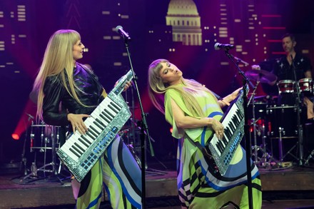 Lucius in concert at ACL Live, Austin, Texas, USA - 17 Jul 2022