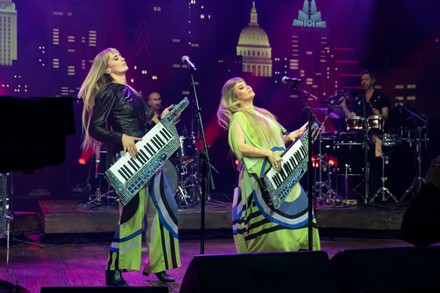 Lucius in concert at ACL Live, Austin, Texas, USA - 17 Jul 2022