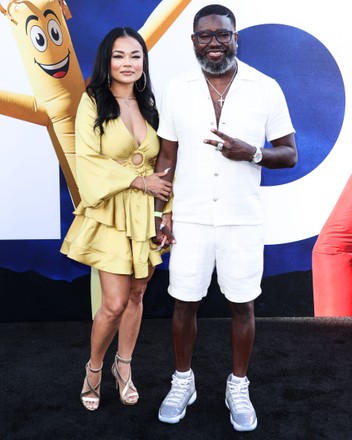 Dannella Lane Boyfriendamerican Actor Lil Rel Editorial Stock Photo
