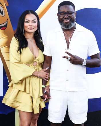 Dannella Lane Boyfriendamerican Actor Lil Rel Editorial Stock Photo
