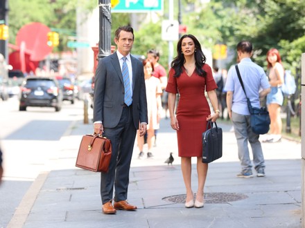 'Law & Order' on set filming, New York, USA - 19 Jul 2022