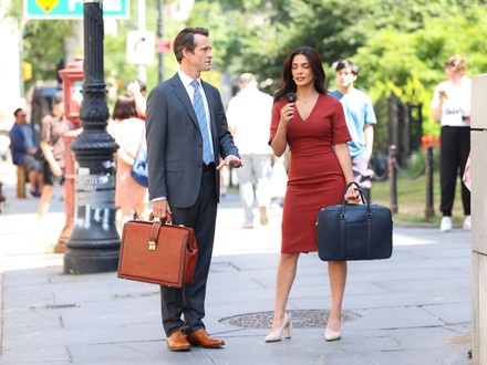 'Law & Order' on set filming, New York, USA - 19 Jul 2022