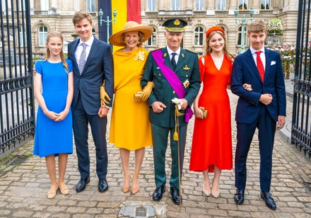 King Philippe Filip Belgium Queen Mathilde Editorial Stock Photo ...