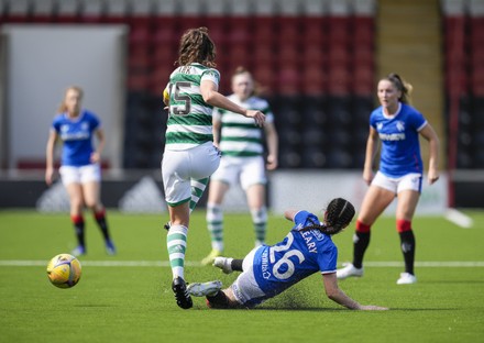 Celtic FC Women v Rangers Women, City of Glasgow Cup, Football, Excelsior Stadium, Airdrie, Scotland, UK - 24 Jul 2022