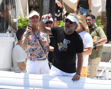 Sammy Hagar attends his Beach Bar Rum Cocktails Takeover at the Waterstone Beach Bar, Boca Raton, Florida, USA - 23 Jul 2022