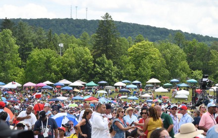 Hall of Fame induction ceremony: Gil Hodges in Cooperstown, TV