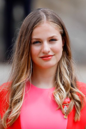 Princess Leonor Awaits Santiago Day On Editorial Stock Photo - Stock ...