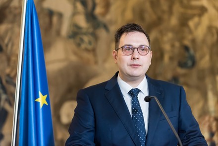 Czech Foreign Minister Jan Lipavsky Seen Editorial Stock Photo - Stock ...