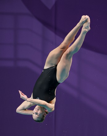 Amy Rollinson Competes During Womens 1m Editorial Stock Photo - Stock ...