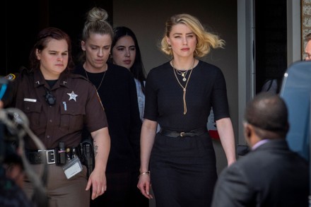 Actress Amber Heard Right Her Sister Editorial Stock Photo - Stock