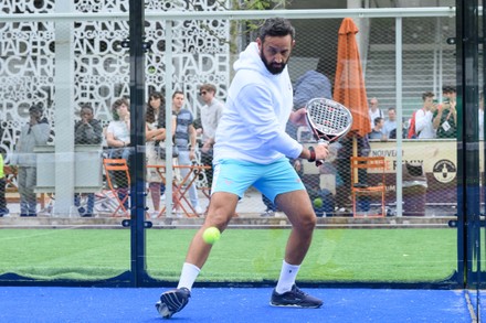 French Open Roland Garros 2022 - Cyril Hanouna Playing Padel - Paris ...