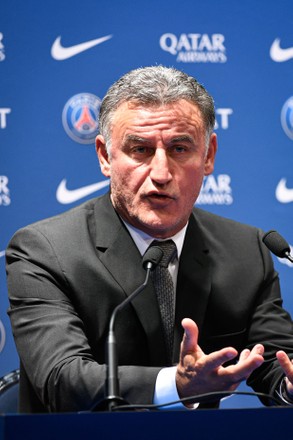 __COUNT__ PSG New Head Coach Christophe Galtier Presentation  Paris