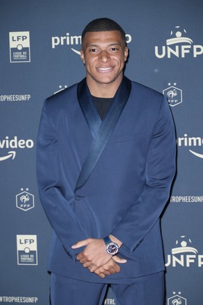 Kylian Mbappe Attending 30th Ceremony Unfp Editorial Stock Photo ...