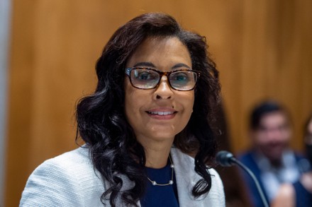 Candace Bond Appears Before Senate Committee Editorial Stock Photo ...