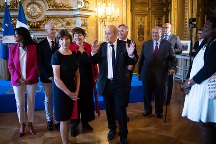 Handover Ceremony at the Foreign Affairs Ministry - Paris, France - 21 May 2022