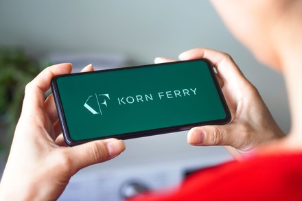 This Photo Illustration Korn Ferry Logo Editorial Stock Photo - Stock ...