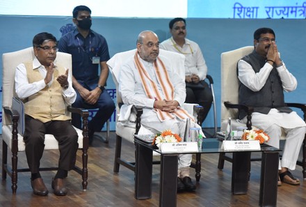 Union Home Minister Amit Shah Inaugurates Education-Related Initiatives To Mark Two Years Of National Education Policy, New Delhi, DLI, India - 29 Jul 2022