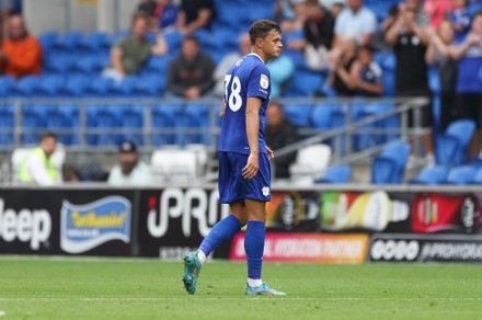 Perry Ng Cardiff City Leaves Pitch Editorial Stock Photo - Stock Image ...