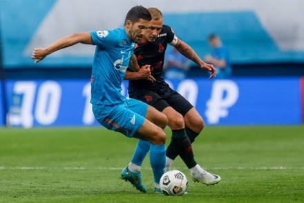 Mark Mampassi Lokomotiv Moscow Looks On Editorial Stock Photo Stock