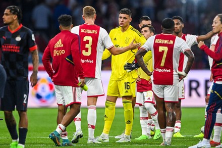 Disappointment Ajax Goalkeeper Jay Gorter During Editorial Stock Photo ...