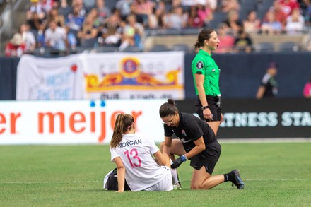 CHICAGO, IL - JULY 30: San Diego Wave FC forward Alex Morgan (13