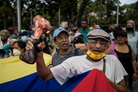 People Participate Protest Demand Pending Payments Editorial Stock