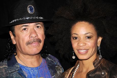 Carlos Santana Wife Cindy Blackman Editorial Stock Photo - Stock Image