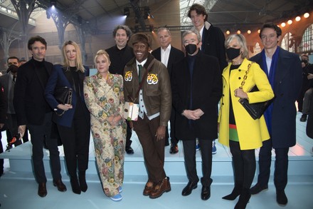 Bernard Arnault attending the Louis Vuitton show as part of Paris